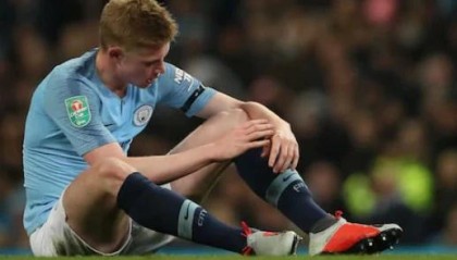  曼城丁丁精准制导,德布劳内助攻帽子戏法